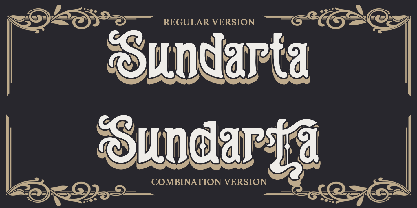 Example font Sundarta #4